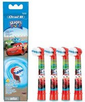 Oral-B Stages Power Kids Cars EB10-4 - 4 stuks - Opzetborstels