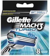 Gillette Mach3 Turbo - 8 stuks - Scheermesjes