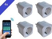 BELIFE® Smart Plug - 4 stuk - Slimme Stekker met E