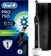 Oral-B PRO 750 Black CrossAction - Elektrische Tandenborstel