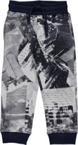 jongens Broek Losan Jongens sweatpants Navy Blauw met prints - maat 116 8433030930191