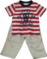 jongens Kledingset Leuk jongens piraten kleding setje - maat 6 - 12 mnd - 5033632338192