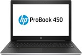 HP ProBook 450 G5 Zilver Notebook 39,6 cm (15.6'') 1920 x 1080 Pixels Zevende generatie Intel® Core™ i3 4 GB DDR4-SDRAM 128 GB SSD Wi-Fi 5 (802.11ac) Windows 10 Pro
