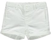 jongens Korte broek Losan Newborn Chic voor jongens - Wit kort broekje - Z18-1 - Maat 50-56 7081014488841