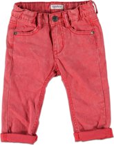 jongens Broek Babyface Unisex Jeans - Rood - Maat 68 8717533046956