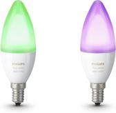 Philips Hue - Nieuw: White and Color Ambiance - E14 - duopack