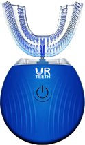 Automatische 360 Graden Tandenborstel - Tandenpoetsen – Tandenbleker - Compact U-vormig - Teeth Whitening - Compact U-vormig - Snelle 50 sec cleaning - Blauw