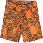 jongens Korte broek Losan jongenskleding- oranje bermuda met print - Z15-02 - Maat 92 7081012088371
