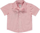 jongens Blouse Losan Chic babykleding voor jongens - Rood wit gestreepte blouse - Z18-2 - Maat 68 7081018431126