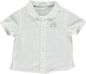 jongens Blouse Losan Chic Babykleding voor jongens - witte blouse - Z18-10 - Maat 50-56 7081014559183