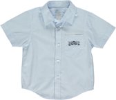 jongens Blouse Losan Chic jongenskleding - blauw wit gestreepte blouse - Z18-6 - Maat 92 7081015649326
