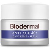 Biodermal Anti Age 40+ - Dagcrème tegen huidveroudering - SPF15 - 50ml