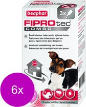 Beaphar Fiprotec Combo Dog 3 pip - Anti vlooien en