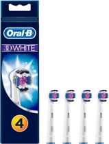 Oral-B 3D White - 4 stuks - Opzetborstels