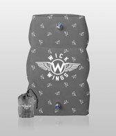Wick Wings - Wick Wings Vliegtuigbedje - Reiskussen - Voetensteun - Extra zacht - Anti slip
