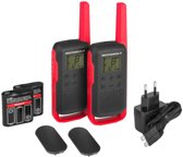 Motorola Talkabout T62 - Twin Pack - Rood