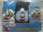 jongens Onderbroek Set van 3 Thomas de trein onderbroeken maat 98/104,3 kleur blauw 8719558110834
