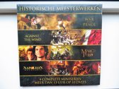 4 Complete Miniseries (War And Peace / Against The Wind / Marco Polo / Napoleon)