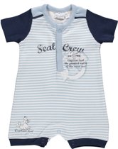 jongens Kledingset Blue seven babykleding - Lichtblauw pakje met een print - 41004LB (69) - maat 62 7091027867724