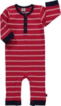 jongens Kledingset Pippi babykleding - Boxpak rood gestreept - Maat 56 5704617965749