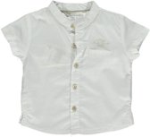 jongens Blouse Losan Chic Babykleding voor jongens - witteblouse - Z18-12 - Maat 50-56 7081019107525