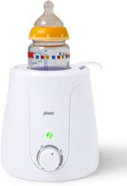 Alecto BW-70 Flessenwarmer | Geschikt voor fles- en potvoeding met flessenhouder | Wit