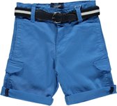 jongens Korte broek Losan Jongens broek Bermuda Blauw met riem - Maat 92 7091025101684