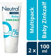 Neutral 0% Baby Zinkzalf - 2 x 100 ml - Voordeelverpakking