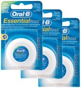 Oral-B Essential - 3 x 50 m - Flosdraad - Voordeelverpakking
