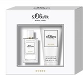 s. Oliver Black Label Women EDT 30 ml geschenkset (2-delig)