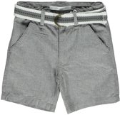 jongens Korte broek Losan Chic  Jongenskleding - bruine korte broek met riem - Z18-33 - Maat 92 7081013579748