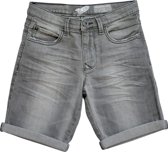 jongens Broek Relaunch Jongens Jeans short - Grijs - Maat 92 8718915017250
