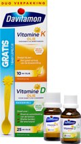 Davitamon Baby Suikervrij - 1ste vitamines -  vitamine D en K - 35 ml