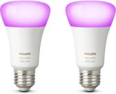 Philips Hue - Nieuw: White and Color Ambiance-  E27 - duopack