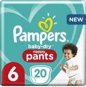 Pampers Baby-Dry Pants - Maat 6 (15kg+) - 20 Luierbroekjes