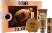 Diesel Fuel For Life Pour Homme Giftset  Eau de toilette 75 ml + Douchegel 100 ml + Douchegel 50 ml