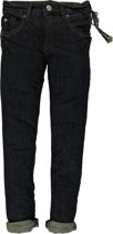 jongens Broek Blue Rebel Jongens Stretch jeans BRICK Rinse wash - Donkerblauw - Maat 158 8717529732771