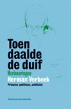 Herman Verbeek boek Toen daalde de duif Paperback 9,2E+15