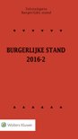  boek Tekstuitgave Burgerlijke stand 2016-2 E-book 9,2E+15