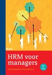 Frank Manders boek HRM voor managers Paperback 30497809