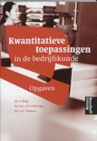 Anne-Marieke Buijs boek Kwantitatieve toepassingen in de bedrijfskunde / deel Opgaven en uitwerkingen Paperback 37724284