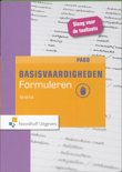 F.C.A. Brouwer boek Basisvaardigheden formuleren + CD-ROM Paperback 36095111