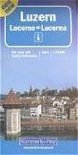 Kummerly+frey boek Kuf Luzern 1 : 10 000. City Guide Paperback 33374324