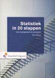 Arie Buijs boek Statistiek in 20 stappen Paperback 9,2E+15