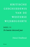 Henri Oosthout boek Kritische geschiedenis van de westerse wijsbegeerte 2 De laatste duizend jaar Paperback 9,2E+15