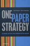 Henk Doeleman boek One paper strategie Hardcover 9,2E+15