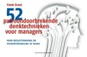 Frank Groot boek 52 patroondoorbrekende denktechnieken voor managers Hardcover 9,2E+15