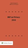  boek Tekstuitgave BRP en Privacy 2016 Paperback 9,2E+15