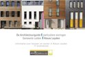 Martijn Heil boek De Architectuurguide, gemeente Leiden, particuliere woningen, nieuw Leyden Hardcover 9,2E+15