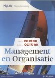 Fred Rorink boek Management en Organisatie, toegangscode MyLab NL Overige Formaten 9,2E+15